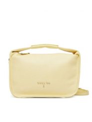 Patrizia Pepe Torebka 8B0316/L177-Y478 Żółty. Żółte torebki klasyczne Patrizia Pepe, bez wzorów, ze skóry, bez dodatków. Za 1,039.00 zł.