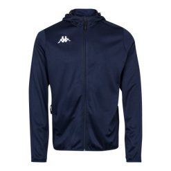 Kurtka Kappa Telve. Niebieskie kurtki Kappa, s, bez wzorów, z dresówki, bez kaptura. Za 176.65 zł.