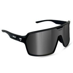 Okulary przeciwsłoneczne Vola Athleos. Czarne okulary przeciwsłoneczne VOLA, bez wzorów. W wyprzedaży za 429.00 zł.