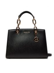 MICHAEL Michael Kors Torebka 30S4GCYS2T Czarny. Czarne torebki klasyczne MICHAEL Michael Kors, bez wzorów, ze skóry, bez dodatków. Za 1,279.00 zł.