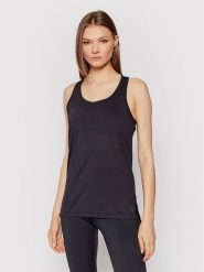 Nike Top Yoga CQ8826 Czarny Regular Fit. Czarne topy Nike, xs, bez wzorów, z syntetyku, bez kołnierzyka, bez ramiączek. Za 69.99 zł.