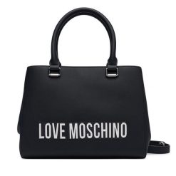 Torebka LOVE MOSCHINO. Czarne torebki klasyczne Love Moschino, bez wzorów, klasyczne, bez dodatków. Za 1,029.00 zł.