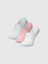 4F Skarpetki casual stopki (3-pack) damskie - multikolor 39-42. Skarpetki 4f, bez wzorów, z bawełny. Za 44.99 zł.