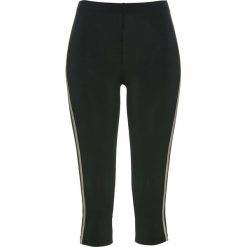 Legginsy 7/8 bonprix czarno-brunatny. Legginsy marki Nike. Za 54.99 zł.