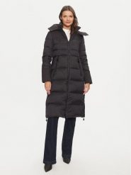 Guess Kurtka puchowa Carolyn W4BL0D WG0V0 Czarny Regular Fit. Czarne kurtki Guess, xxl, z aplikacjami, z puchu, bez kaptura. Za 679.99 zł.