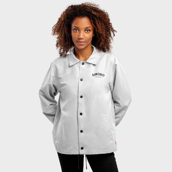 Kurtka Lifestyle damska coach North Shore-W. Szare kurtki SIROKO, xl, bez wzorów, z meshu, bez kaptura. W wyprzedaży za 168.00 zł.