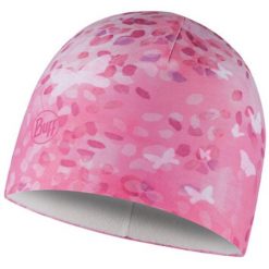 Czapka BUFF Polar & Ecostretch Beanie Simathy. Czerwone bluzy z polaru Buff, bez wzorów, z polaru, trekkingowe. W wyprzedaży za 53.96 zł.