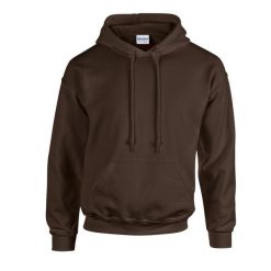 Bluza Z Kapturem Dla Dorosłych Unisex Heavy Blend. Brązowe bluzy GILDAN, m, bez wzorów, z bawełny, klasyczne, bez ramiączek, z kapturem. Za 83.99 zł.