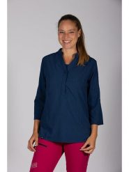 Maul Sport Bluzka funkcyjna "Bad Bevensen" w kolorze granatowym rozmiar: 36. Niebieskie t-shirty sportowe Maul Sport, bez wzorów, z materiału, bez ramiączek, outdoorowe. Za 187.93 zł.