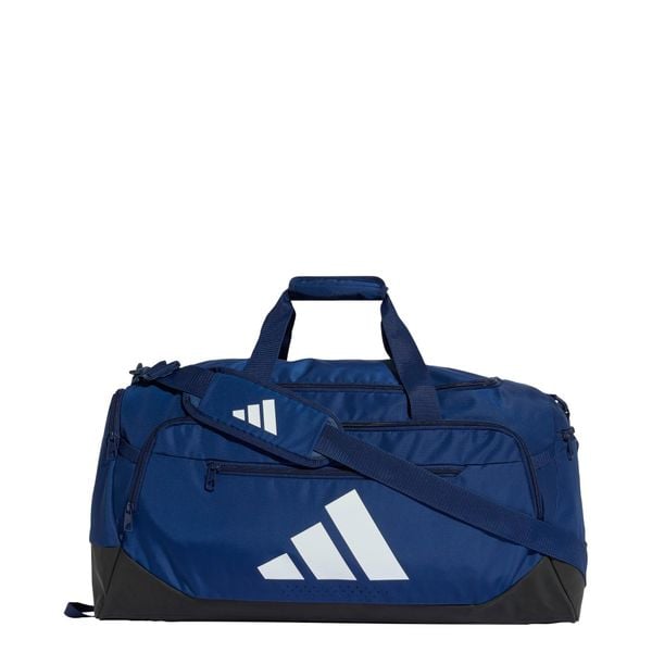 Torba Training Defender Duffle Medium. Czarne torby podróżne adidas, bez wzorów, z materiału, na ramię. Za 179.00 zł.