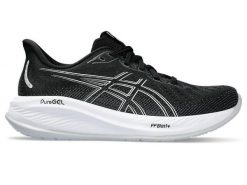 Buty do biegania damskie Asics Gel Cumulus. Czarne buty do biegania ASICS, bez wzorów, z materiału, bez zapięcia, do biegania. Za 692.50 zł.