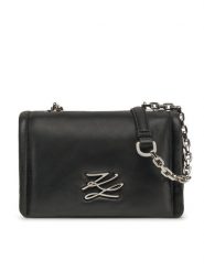 KARL LAGERFELD Torebka A1W30175 Czarny. Czarne listonoszki KARL LAGERFELD, bez wzorów, ze skóry, bez dodatków. Za 1,299.00 zł.