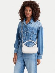 Guess Torebka Gilda Mini HWZG97 47730 Biały. Białe kopertówki Guess, z aplikacjami, ze skóry, wizytowe, bez dodatków. Za 494.99 zł.