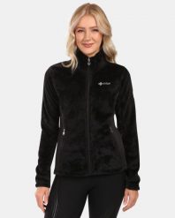 Damska ciepła bluza Kilpi SKATHI-W. Czarne bluzy bez kaptura Kilpi, bez wzorów, z materiału, bez kaptura, narciarskie. Za 370.41 zł.