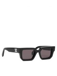 Off-White Okulary przeciwsłoneczne OERI146 Czarny. Czarne okulary przeciwsłoneczne OFF-WHITE, bez wzorów, plastikowe. Za 1,369.00 zł.