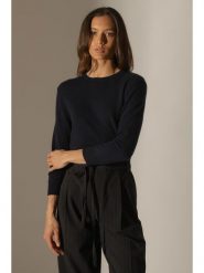 Perfect Cashmere Kaszmirowy sweter w kolorze granatowym rozmiar: S. Niebieskie swetry Perfect Cashmere, s, bez wzorów, z kaszmiru, bez ramiączek. Za 347.99 zł.