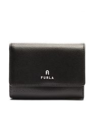 Furla Duży Portfel Damski Camelia WP00325-ARE000-O6000-1007 Czarny. Czarne portfele Furla, bez wzorów, ze skóry. Za 749.99 zł.