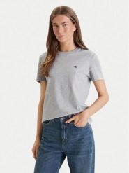 Calvin Klein Jeans T-Shirt Archive LV047B224G Szary Regular Fit. Szare t-shirty Calvin Klein Jeans, s, bez wzorów, z bawełny, bez kołnierzyka, bez ramiączek. Za 119.99 zł.