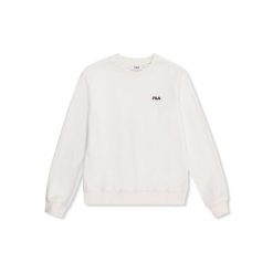 Węższy sweterek damski Fila Lierna Regular. Białe swetry Fila, bez wzorów, bez ramiączek. Za 280.00 zł.