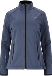 Damska kurtka softshellowa Endurance Zora XCS. Niebieskie kurtki do biegania Endurance, bez wzorów, z materiału, bez kaptura, do biegania. Za 297.50 zł.