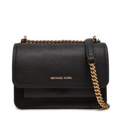 Torebka MICHAEL Michael Kors. Czarne listonoszki MICHAEL Michael Kors, bez wzorów, bez dodatków. Za 779.99 zł.