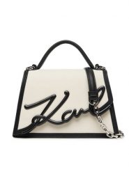 KARL LAGERFELD Torebka A1W30224 Biały. Białe torebki klasyczne KARL LAGERFELD, bez wzorów, ze skóry, bez dodatków. Za 989.99 zł.