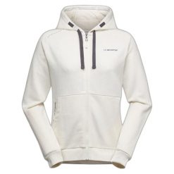 Damska bluza z kapturem full zip La Sportiva Kaos. Czerwone bluzy La Sportiva, l, bez wzorów, z kapturem, wspinaczkowe. Za 392.80 zł.