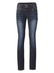 Heine Dżinsy - Slim fit - w kolorze niebieskim rozmiar: 38. Niebieskie jeansy Heine, bez wzorów. Za 114.45 zł.