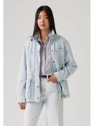 Levi's Kurtka dżinsowa w kolorze błękitnym rozmiar: XS. Niebieskie kurtki Levi's, s, bez wzorów, z bawełny, bez kaptura. Za 193.24 zł.