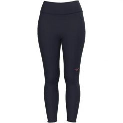 Damskie legginsy Mizuno Athletics. Niebieskie legginsy Mizuno, bez wzorów, z materiału, eleganckie. Za 132.00 zł.