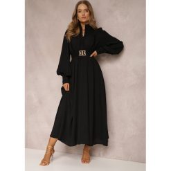Czarna Sukienka Elothoe. Czarne sukienki Renee, na randkę, l, bez wzorów, z koronki, vintage, bez kołnierzyka, bez ramiączek, maxi. W wyprzedaży za 195.99 zł.