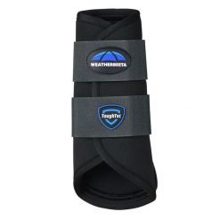 Zamknięte buty dla koni Weatherbeeta Tough-Tec Prime Brushing Boots. Czarne buty treningowe WEATHERBEETA, bez wzorów, z materiału, bez zapięcia, do jazdy konnej. Za 201.50 zł.