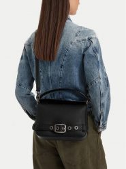 G-Star Raw Torebka C-LDA9536 Czarny. Czarne listonoszki G-Star, bez wzorów, ze skóry, retro, bez dodatków. Za 279.99 zł.