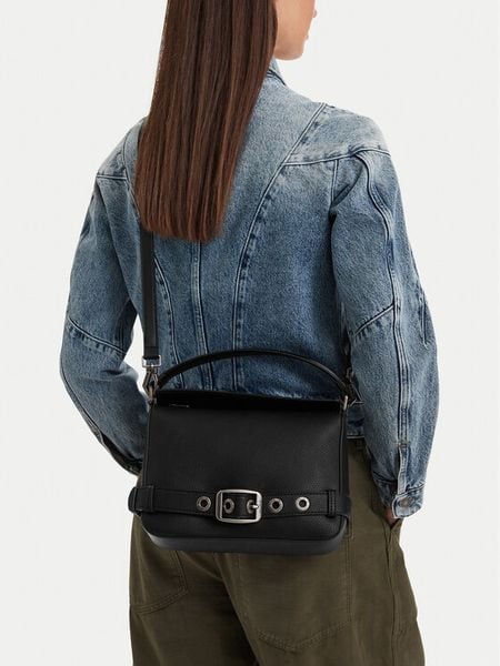 G-Star Raw Torebka C-LDA9536 Czarny. Czarne listonoszki G-Star, bez wzorów, ze skóry, retro, bez dodatków. Za 279.99 zł.