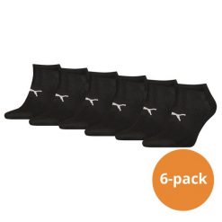 Skarpety Puma Sport Sneaker Light, 6 pary czarnym. Czarne skarpetki Puma, bez wzorów, z elastanu. Za 162.99 zł.