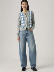 Levi's Dżinsy - Barrel fit - w kolorze błękitnym rozmiar: W32/L30. Niebieskie jeansy Levi's, l, z aplikacjami, z bawełny, klasyczne, z podwyższonym stanem. Za 244.95 zł.