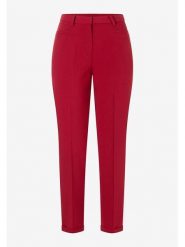 More & More Spodnie w kolorze czerwonym rozmiar: 42. Czerwone spodnie materiałowe More & More, bez wzorów, z materiału. Za 108.49 zł.