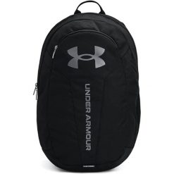 Plecak, Under Armour Hustle Lite Backpack 1364180-001, pojemność: 24 L. Czarne plecaki Under Armour, bez wzorów, bez dodatków. Za 129.99 zł.