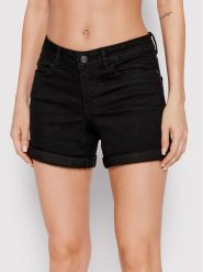 Noisy May Szorty jeansowe Be Lucy 27019452 Czarny Slim Fit. Czarne szorty Noisy May, bez wzorów, z bawełny. Za 209.99 zł.