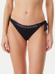 Tommy Hilfiger Dół od bikini UW0UW04497 Czarny. Czarne bikini Tommy Hilfiger, bez wzorów, z syntetyku. Za 99.99 zł.