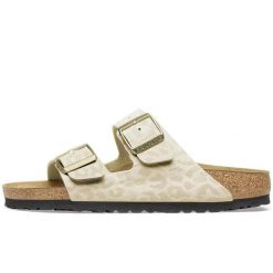 Kapcie Birkenstock Arizona Synthetics Damskie. Brązowe kapcie Birkenstock, bez wzorów. Za 289.00 zł.