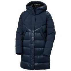 Parka dla kobiet Helly Hansen Bliss. Niebieskie płaszcze Helly Hansen, m, bez wzorów, bez kaptura. Za 1,646.50 zł.