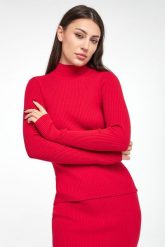 Sweter damski z półgolfem TWINSET. Swetry Twinset Milano, l, bez wzorów, bez ramiączek. W wyprzedaży za 551.85 zł.