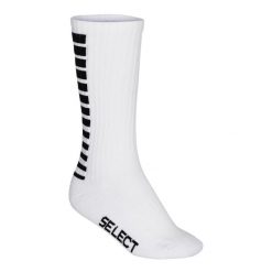 Wysokie skarpety Select Sports Striped. Białe skarpetki Select, bez wzorów. Za 91.00 zł.