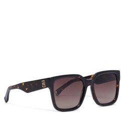 Okulary przeciwsłoneczne Tommy Hilfiger. Brązowe okulary przeciwsłoneczne Tommy Hilfiger, bez wzorów. Za 779.99 zł.