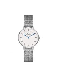 Daniel Wellington Zegarek Petite Roman Numerals Sterling DW00100684 Srebrny. Szare, analogowe zegarki Daniel Wellington, srebrne. Za 549.99 zł.
