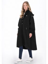 Schmuddelwedda Płaszcz przeciwdeszczowy w kolorze czarnym rozmiar: M. Czarne kurtki przeciwdeszczowe Schmuddelwedda, m, bez wzorów, sportowe, bez kaptura. Za 295.99 zł.