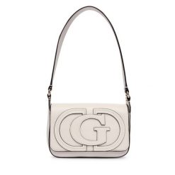 Torebka Guess. Białe torebki klasyczne Guess, z aplikacjami, klasyczne, bez dodatków. Za 544.99 zł.