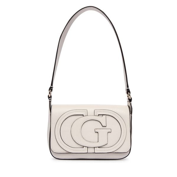 Torebka Guess. Białe torebki klasyczne Guess, z aplikacjami, klasyczne, bez dodatków. Za 464.99 zł.