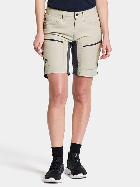 Didriksons Szorty funkcyjne "Tucana" w kolorze beżowym rozmiar: 42. Brązowe szorty sportowe Didriksons, bez wzorów, z materiału, outdoorowe. Za 123.25 zł.